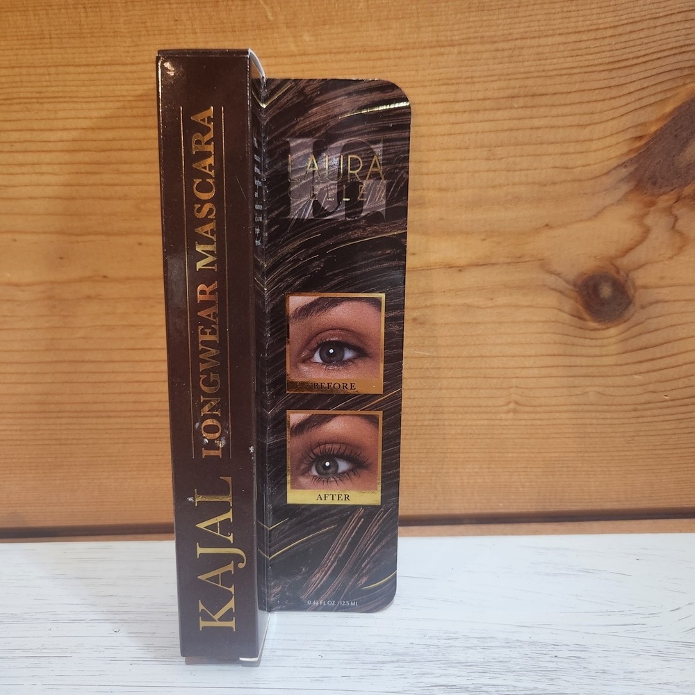 NEW Kajal Longwear Mascara Brown  Length Defining Curling Buildable 849154003358